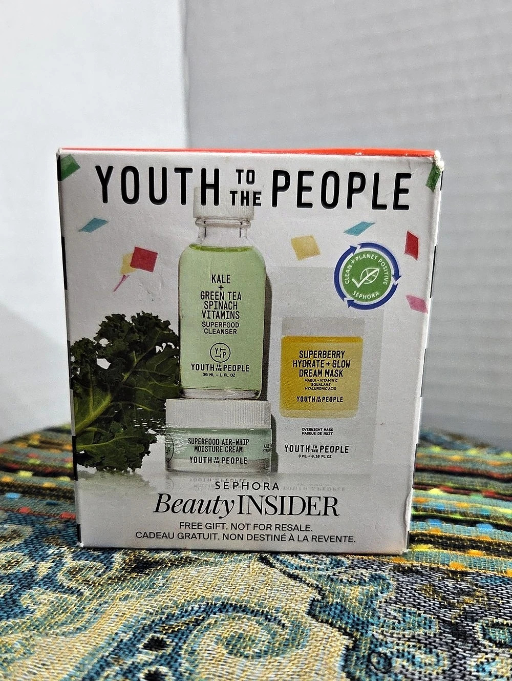 Youth To The People Sephora Beauty Insider Birthday Gift Skincare Set
